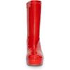 DREAM PAIRS Women’s Mid Calf Gogo Boots Platform High Chunky Block Heel Square Toe Ankle Boots(Red-pat)