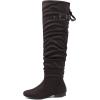 DREAM PAIRS Women’s Suede Over The Knee Thigh High Winter Boots(Brown)