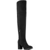 DREAM PAIRS Women’s Thigh High Block Heel Over The Knee Boots(Black)
