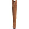 DREAM PAIRS Women’s Thigh High Block Heel Over The Knee Boots(Brown-suede)