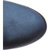 DREAM PAIRS Women’s Thigh High Over The Knee Fashion Boots Block Mid Heel Long Sexy Faux Fur Boots(Dark Blue)