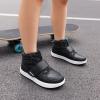 DREAM PAIRS Boys Girls High Top Sneaker LilLegends Skyhigh Basketball Shoes(Black)