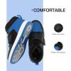 DREAM PAIRS Boys Girls High Top Sneaker LilLegends Skyhigh Basketball Shoes(Black/Royal/Blue)