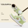 DREAM PAIRS Boys Girls High Top Sneaker LilLegends Skyhigh Basketball Shoes(Green)