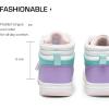 DREAM PAIRS Boys Girls High Top Sneaker LilLegends Skyhigh Basketball Shoes(Multi-color)