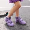 DREAM PAIRS Boys Girls High Top Sneaker LilLegends Skyhigh Basketball Shoes(Purple)