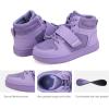 DREAM PAIRS Boys Girls High Top Sneaker LilLegends Skyhigh Basketball Shoes(Purple)