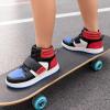 DREAM PAIRS Boys Girls High Top Sneaker LilLegends Skyhigh Basketball Shoes(Red/Blue/Black)
