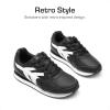DREAM PAIRS Girls Sneakers Lace-up Tennis Running Casual LilLegends Lightweight Classic Walking Shoes for Little/Big Kid(Black)