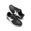 DREAM PAIRS Girls Sneakers Lace-up Tennis Running Casual LilLegends Lightweight Classic Walking Shoes for Little/Big Kid(Black)