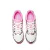 DREAM PAIRS Girls Sneakers Lace-up Tennis Running Casual LilLegends Lightweight Classic Walking Shoes for Little/Big Kid(Pink/Silver)