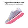 DREAM PAIRS Girls Sneakers Lace-up Tennis Running Casual LilLegends Lightweight Classic Walking Shoes for Little/Big Kid(Rainbow/Purple)