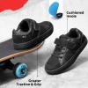 DREAM PAIRS Kid Sneakers Girls Boys School Loafers Shoes LilLegends TimberTot(Black Monochrome)