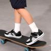 DREAM PAIRS Kid Sneakers Girls Boys School Loafers Shoes LilLegends TimberTot(Black/Grey)