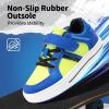 DREAM PAIRS Kid Sneakers Girls Boys School Loafers Shoes LilLegends TimberTot(Light Green/Blue)