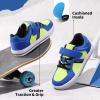 DREAM PAIRS Kid Sneakers Girls Boys School Loafers Shoes LilLegends TimberTot(Light Green/Blue)