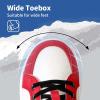 DREAM PAIRS Kid Sneakers Girls Boys School Loafers Shoes LilLegends TimberTot(White/Red)