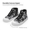 DREAM PAIRS Kids Sneakers Little Boys Girls High Top Canvas Shoes LilLegends CourtStar Casual Walking Shoes(Black Camo)