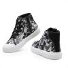 DREAM PAIRS Kids Sneakers Little Boys Girls High Top Canvas Shoes LilLegends CourtStar Casual Walking Shoes(Black Camo)