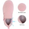 DREAM PAIRS Boys Girls Shoes Kids Slip on Tennis EZ-Ons MightyMovers Running Athletic Barefoot Zero Drop Sports Sneakers(Pink)