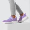 DREAM PAIRS Boys Girls Shoes Kids Tennis EZ-Ons FunRun Breathable Running Athletic Sport Sneakers(Light Purple)