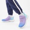 DREAM PAIRS Boys Girls Shoes Kids Tennis EZ-Ons FunRun Breathable Running Athletic Sport Sneakers(Purple/Blue)