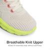 DREAM PAIRS Boys Girls Shoes Kids Tennis Footwear EZ-Ons GoGetters Running Athletic School Sneakers for Little/Big Kid(Light Grey/Rainbow)