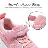 DREAM PAIRS Boys Girls Shoes Kids Tennis Footwear EZ-Ons GoGetters Running Athletic School Sneakers for Little/Big Kid(Pink)