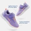 DREAM PAIRS Boys Girls Sneakers Kids Tennis Running Shoes EZ-ONs EZ-Plays Athletic Sport Gym Lightweight Breathable Shoes(Purple/Pink)