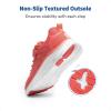 DREAM PAIRS Boys Girls Sneakers Kids Tennis Running Shoes EZ-ONs EZ-Plays Athletic Sport Gym Lightweight Breathable Shoes(Watermelon Red)