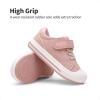 DREAM PAIRS Toddler Boys Girls Sneakers Casual Lightweight Kids Storybook Walking Skate Shoes(Pink)