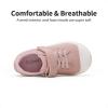 DREAM PAIRS Toddler Boys Girls Sneakers Casual Lightweight Kids Storybook Walking Skate Shoes(Pink)