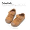 DREAM PAIRS Toddler Boys Girls Sneakers Casual Lightweight Kids Storybook Walking Skate Shoes(Yellow)