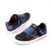 DREAM PAIRS Toddler Boys Sneakers Little Kids Shoes Playful Fun Cartoon Causal Walking Non-Slip Hook and Loop(Black)