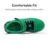DREAM PAIRS Toddler Boys Sneakers Little Kids Shoes Playful Fun Cartoon Causal Walking Non-Slip Hook and Loop(Green)