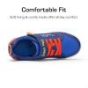 DREAM PAIRS Toddler Boys Sneakers Little Kids Shoes Playful Fun Cartoon Causal Walking Non-Slip Hook and Loop(Navy)