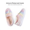 DREAM PAIRS Toddler Sneakers Slip On for Girls Kids Walking Shoes Sparkle Sequins Glitter Shoes Little Kids Comfort Casual