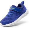 DREAM PAIRS Boys Girls Shoes Kids Tennis Footwear EZ-Ons GoGetters Running Athletic School Sneakers for Little/Big Kid(Royal/Blue/Green)