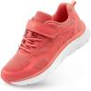 DREAM PAIRS Boys Girls Sneakers Kids Tennis Running Shoes EZ-ONs EZ-Plays Athletic Sport Gym Lightweight Breathable Shoes(Watermelon Red)