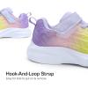 DREAM PAIRS Girls Shoes Kids Tennis Sparkle Ease Running Athletic Lightweight Sneakers for Little/Big Kids Toddler(Green/Yellow/Purple)