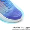 DREAM PAIRS Girls Shoes Kids Tennis Sparkle Ease Running Athletic Lightweight Sneakers for Little/Big Kids Toddler(Navy/Purple/Blue)