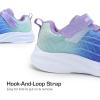 DREAM PAIRS Girls Shoes Kids Tennis Sparkle Ease Running Athletic Lightweight Sneakers for Little/Big Kids Toddler(Pink/Blue/Green)