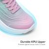 DREAM PAIRS Girls Shoes Kids Tennis Sparkle Ease Running Athletic Lightweight Sneakers for Little/Big Kids Toddler(Pink/Green)