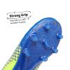 DREAM PAIRS Boys Girls Outdoor Sport Football Shoes Soccer Cleats for Little/Big Kid(Royal/Blue/Neon/Green)
