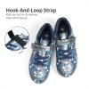 DREAM PAIRS Boys Girls Soccer Cleats Kids Football Shoes for Little/Big Kid SDSO2307K(Dark Grey/Royal Blue)