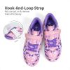 DREAM PAIRS Boys Girls Soccer Cleats Kids Football Shoes for Little/Big Kid SDSO2307K(Pink/Purple)