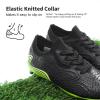 DREAM PAIRS Boys Girls Soccer Cleats Kids Football Shoes for Little/Big Kid(Black/Neon Green)