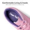 DREAM PAIRS Boys Girls Soccer Cleats Youth Firm Groud Athletic Outdoor Trainning Football Shoes for Little/Big Kid(Pink/Pruple)
