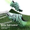 DREAM PAIRS Boys Girls Soccer Cleats Youth Firm Groud Baseball Cleats Sport Athletic Outdoor Trainning Football Shoes for Little/Big Kid(Mint Green)
