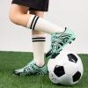 DREAM PAIRS Boys Girls Soccer Cleats Youth Firm Groud Baseball Cleats Sport Athletic Outdoor Trainning Football Shoes for Little/Big Kid(Mint Green)